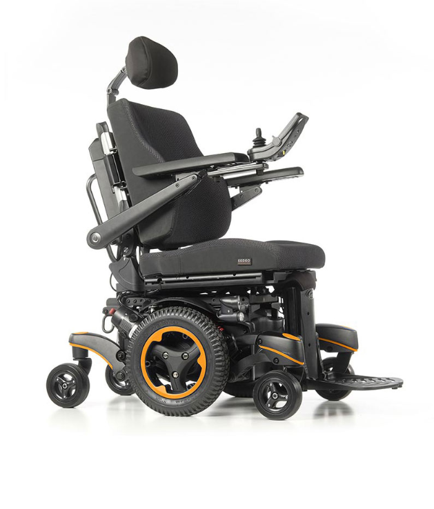 QUICKIE Q700 M Sedeo Pro wózek elektr. z nap. na środkowe koła
