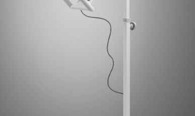Lampa z statyw