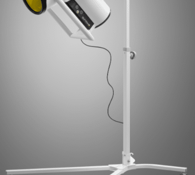 Lampa z statyw