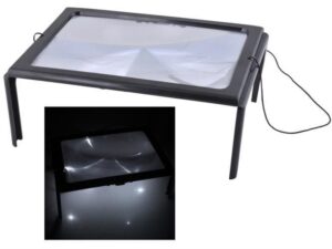 0004691 lupa a4 stolik led