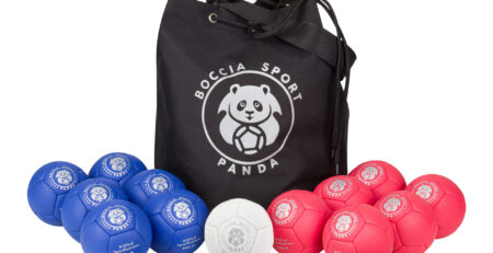 Boccia panda – nowe ręcznie szyte bile do gry w boccie dla początkujących graczy od polskiej marki prolimpic