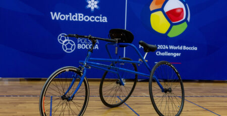 Frame runner od paravida sport podczas poznan 2024 world boccia