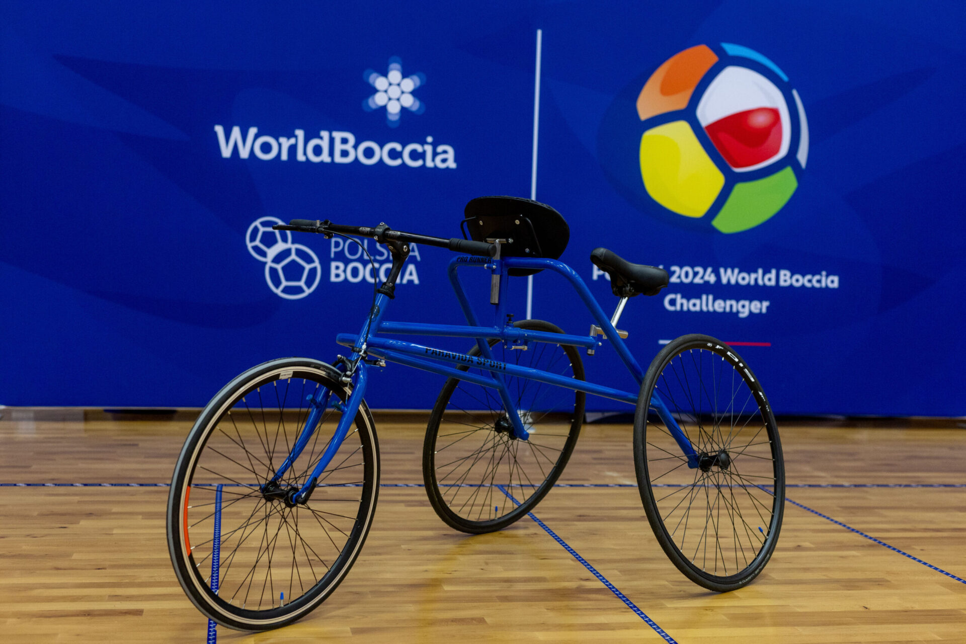 Frame runner od paravida sport podczas poznan 2024 world boccia