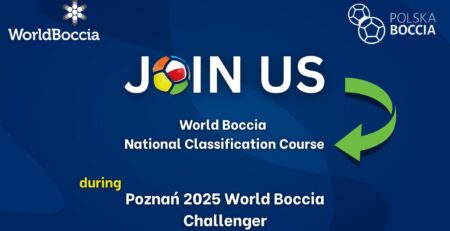 ? last call for the world boccia national classification course in poznań!
