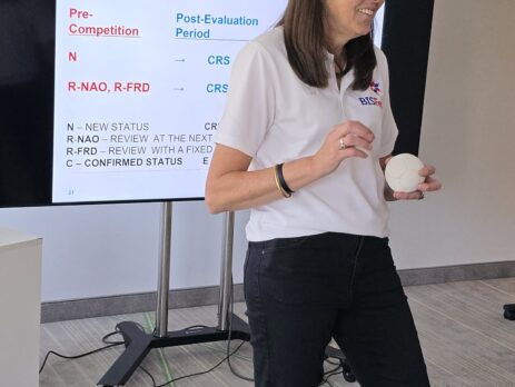World boccia national classification course during  poznan 2025 world boccia
