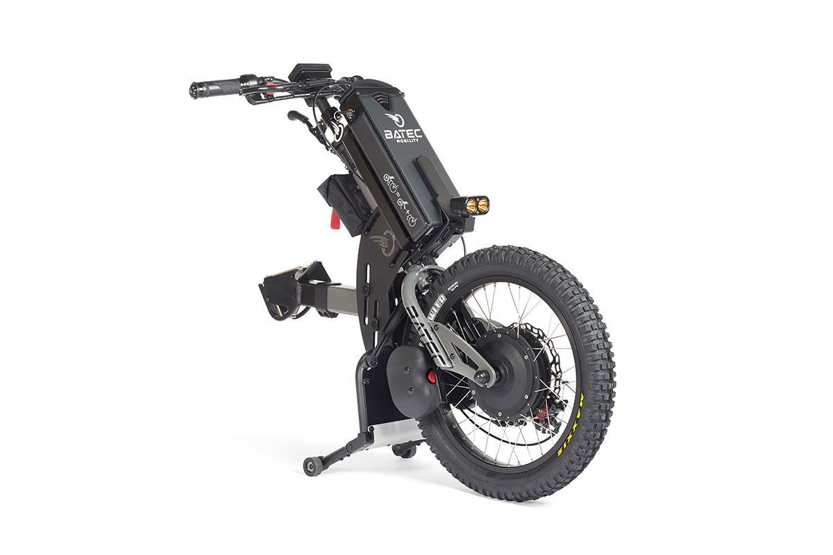 Batec Scrambler 2 – Elektryczna przystawka terenowa do wózka inwalidzkiego