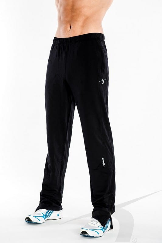 SWS/M/004/PD (męskie spodnie treningowe, czarne, WarmSystem)