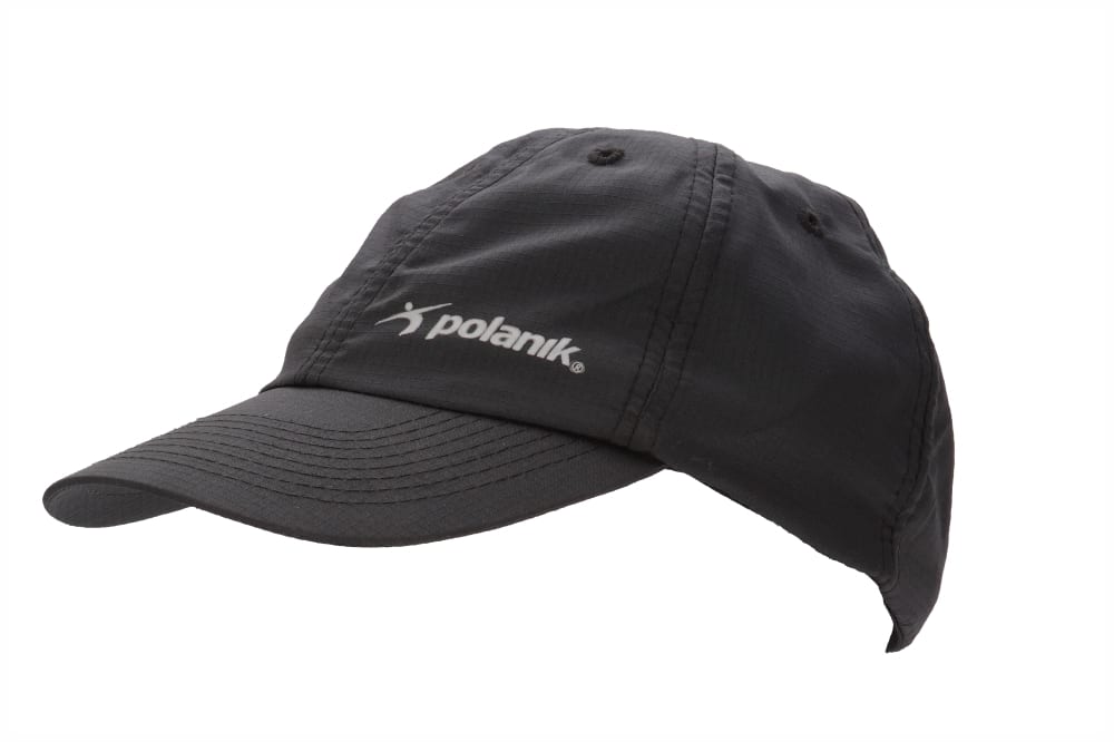 CBC/004 Czapeczka z daszkiem Coolmax, czarna