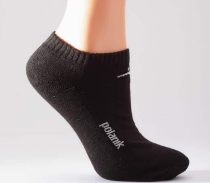 SK004 Skarpety sportowe, stopki, czarne