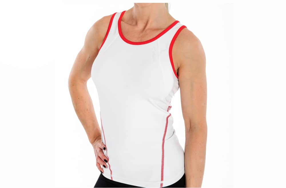 KZS/D/007/PD (damska koszulka startowa, biała, ZenSystem)