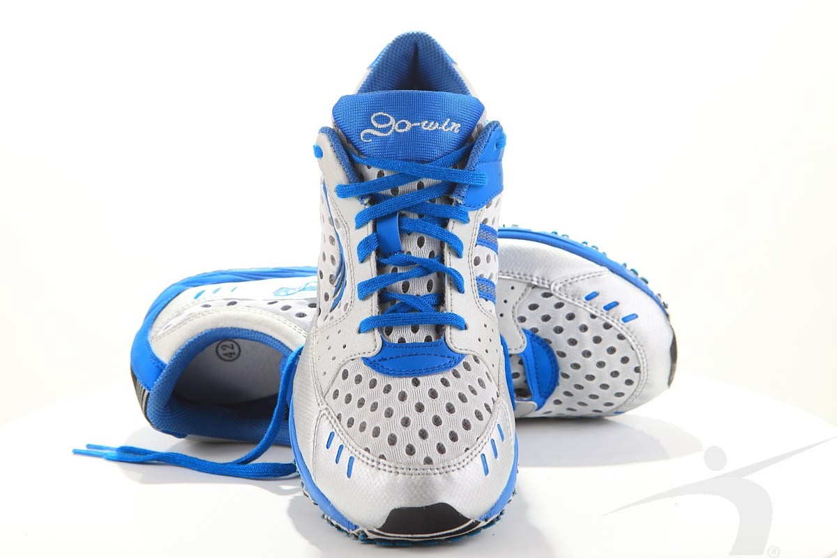 M9303B (buty biegowe, srebrno - niebieskie)