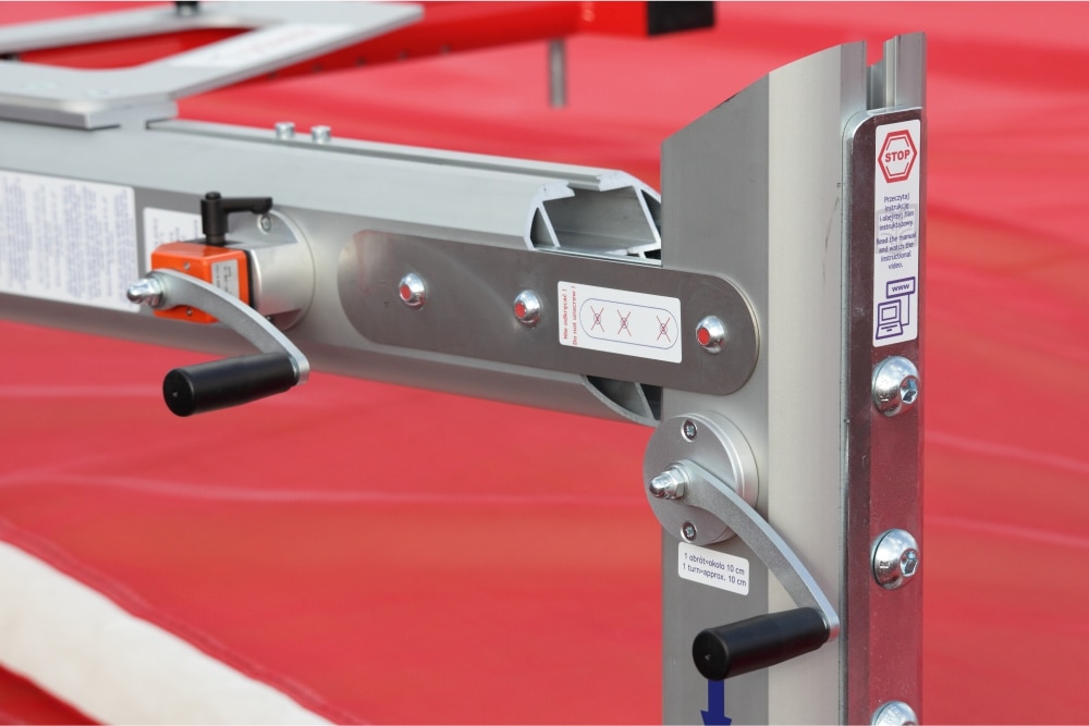 STT15-65F (stojak wyczynowy składany Polanik Professional) STT15-65F (stojak wyczynowy składany Polanik Professional)