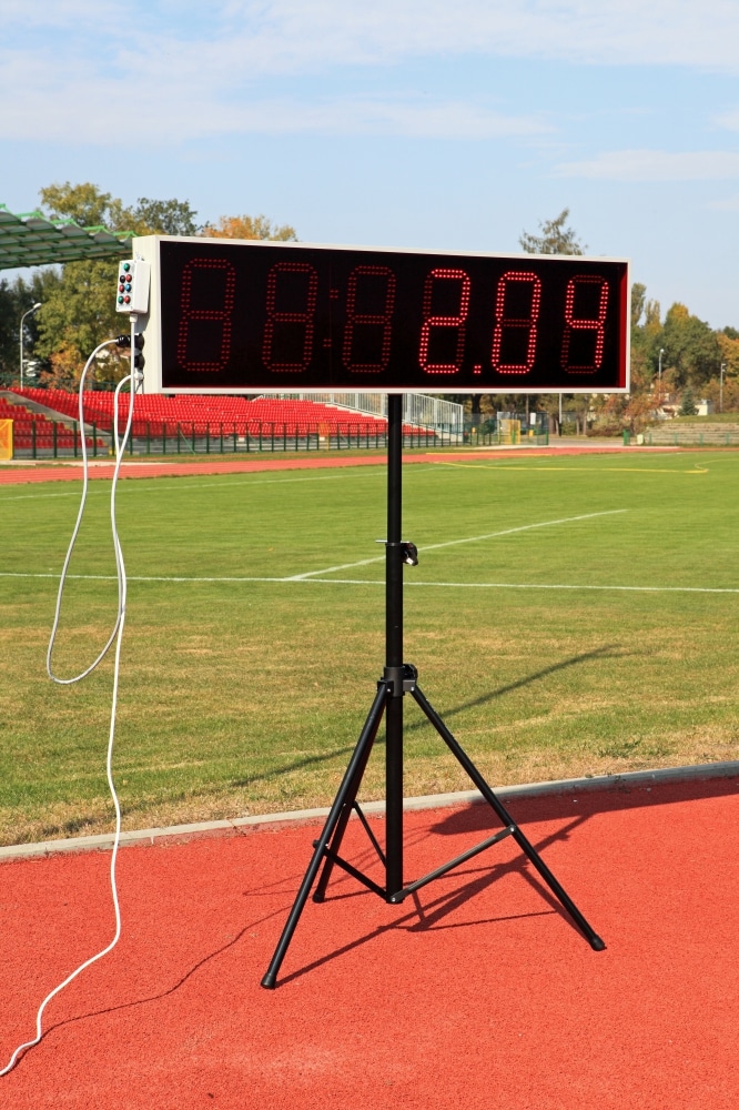 T6-RC-LX (tablica cyfrowa z biegnącym czasem)