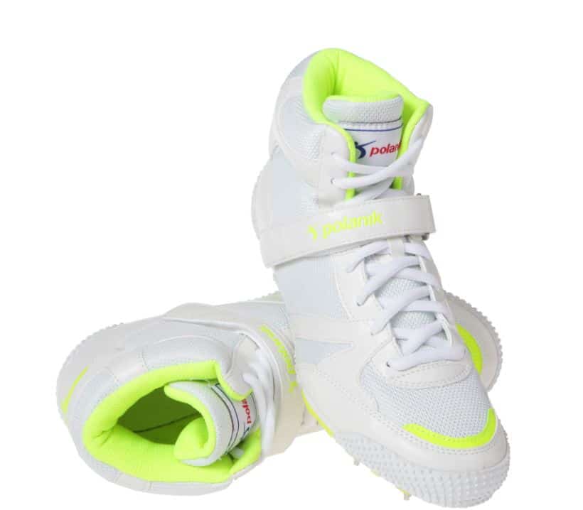 T2303BP (Kolce do rzutu oszczepem Polanik, biało-zielone)