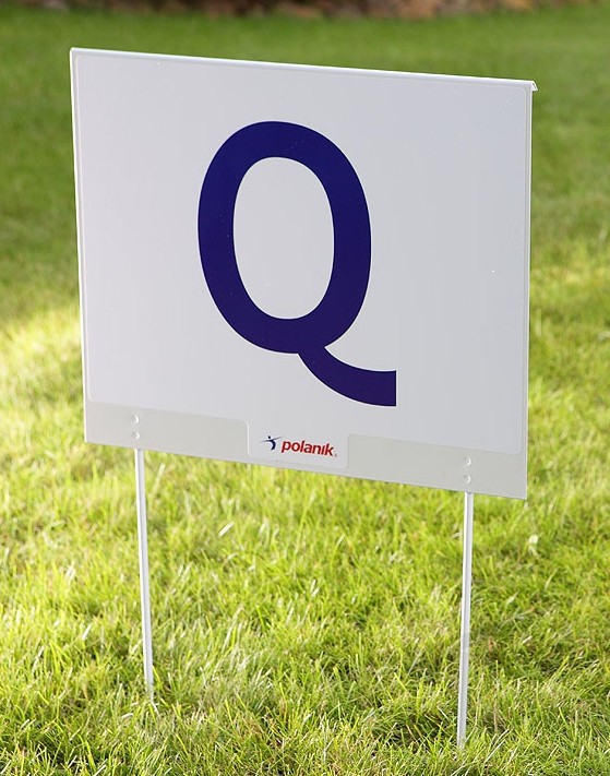 TQ-S291 (tabliczka z literą Q do rzutów dalekich)