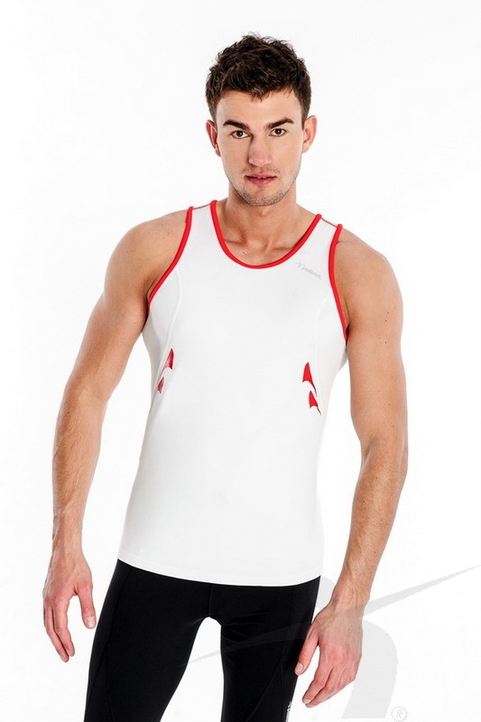 KZS/M/007/PD (męska koszulka startowa, biała, ZenSystem)