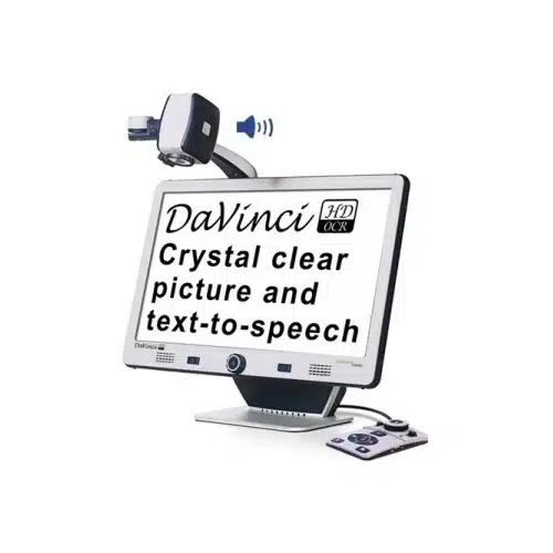 DaVinci PRO HD OCR Powiększalnik – Cyfrowa Precyzja z Odczytem Tekstu