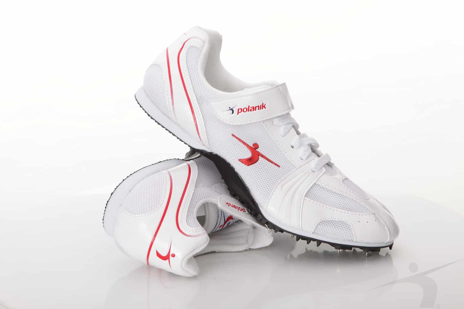 P2607AP (kolce Polanik do biegów sprinterskich, biało-czerwone)
