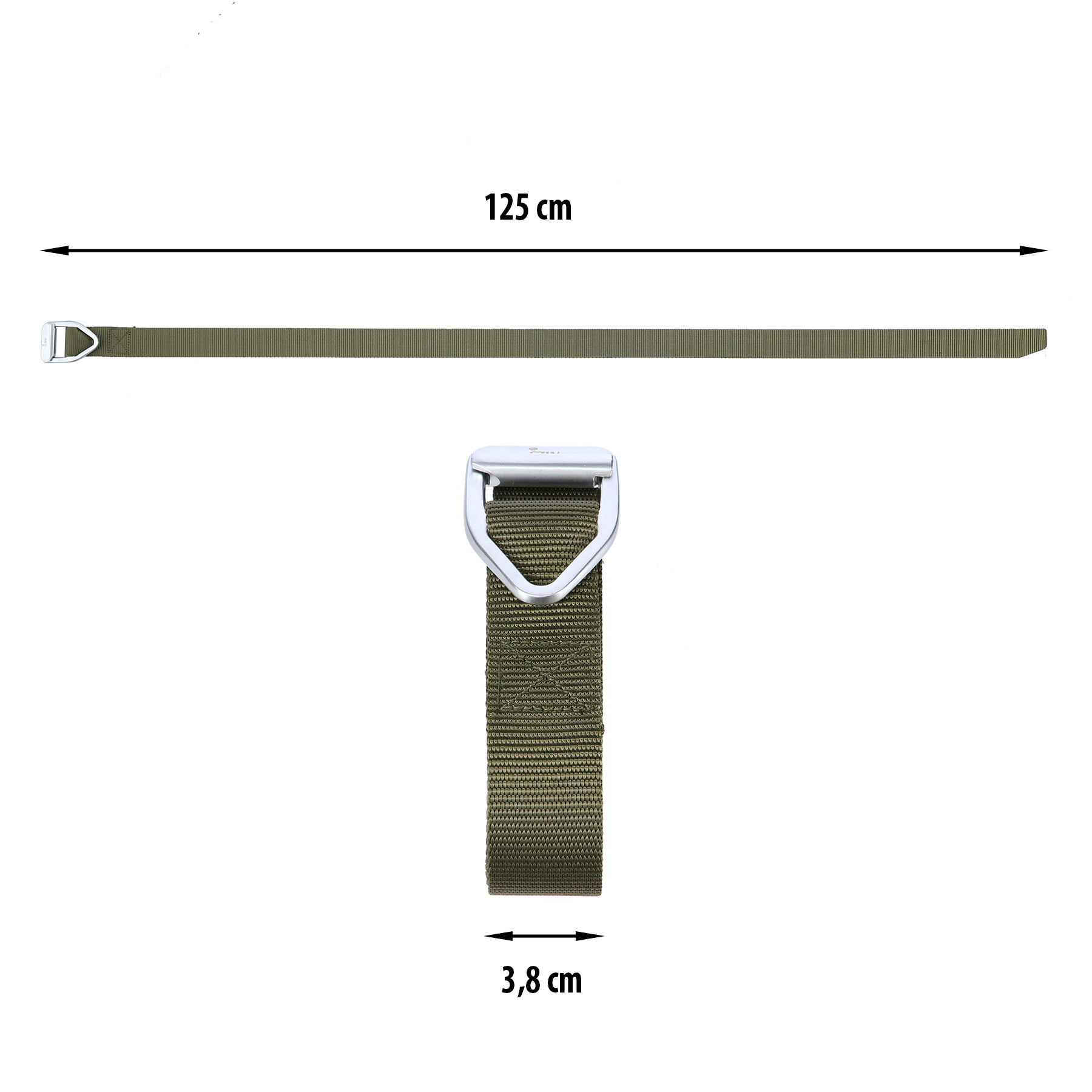 NC1728 PASEK TAKTYCZNY ZIELONY 125CM NILS CAMP NC1728 PASEK TAKTYCZNY ZIELONY 125CM NILS CAMP