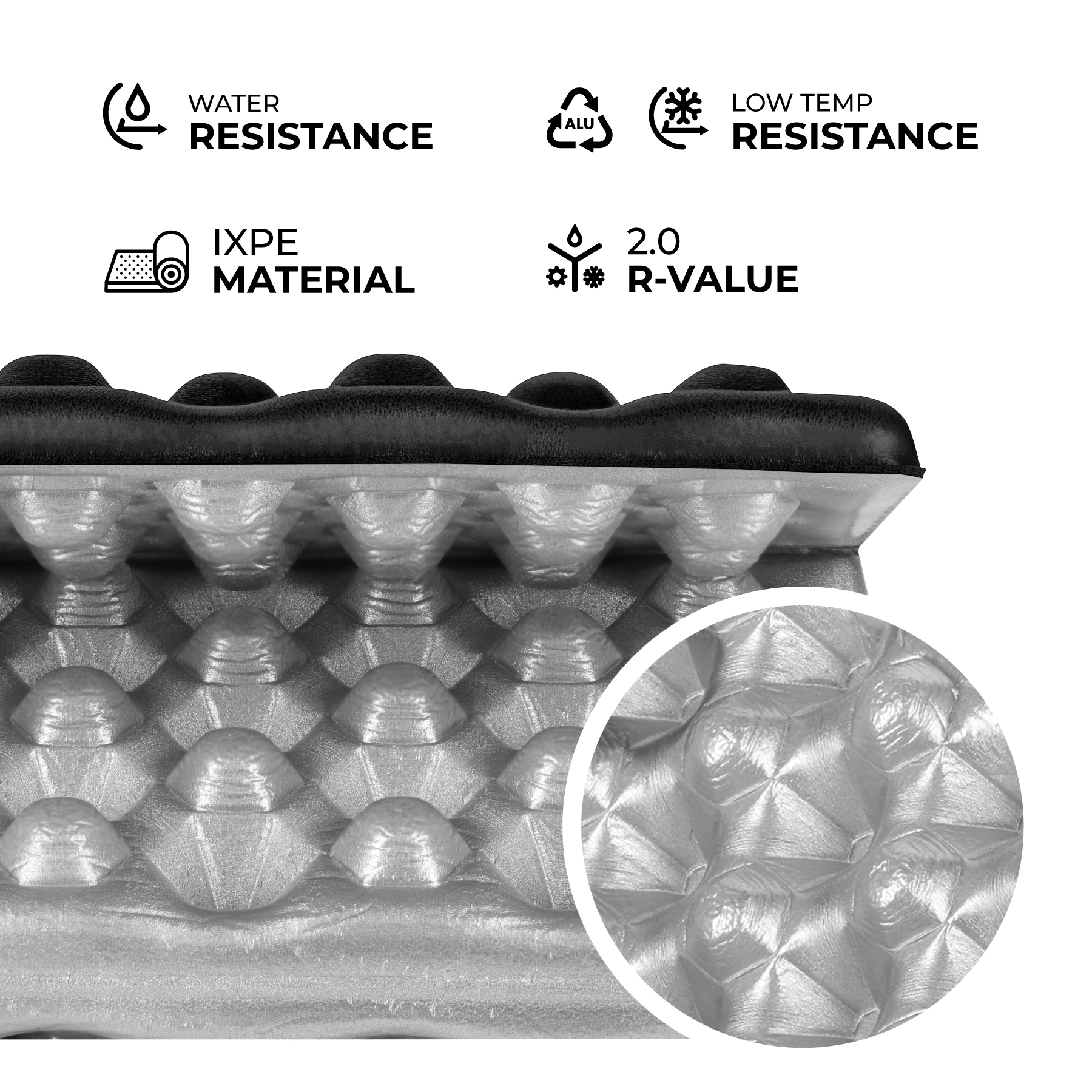 NC17105 KARIMATA KEMPINGOWA DO SIEDZENIA Z PODBICIEM ALUMINIOWYM +IXPE 40 CM CZARNA NILS CAMP NC17105 KARIMATA KEMPINGOWA DO SIEDZENIA Z PODBICIEM ALUMINIOWYM +IXPE 40 CM CZARNA NILS CAMP