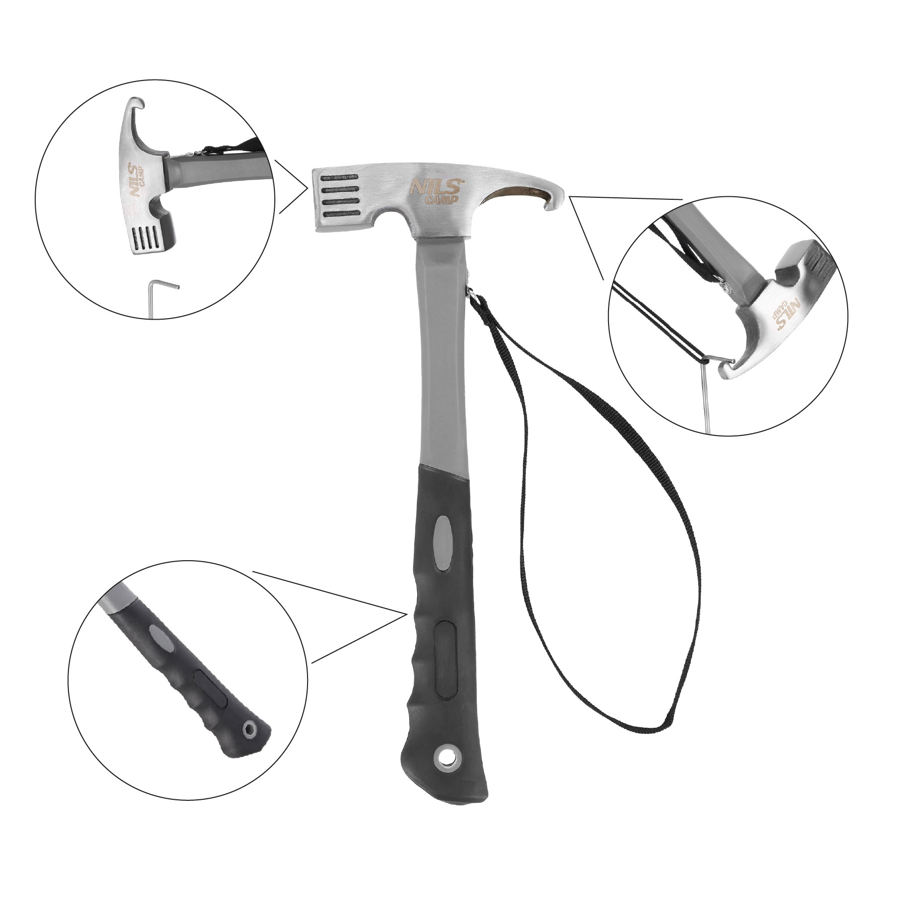 NC17109 MŁOTEK KEMPINGOWY NILS CAMP NC17109 MŁOTEK KEMPINGOWY NILS CAMP