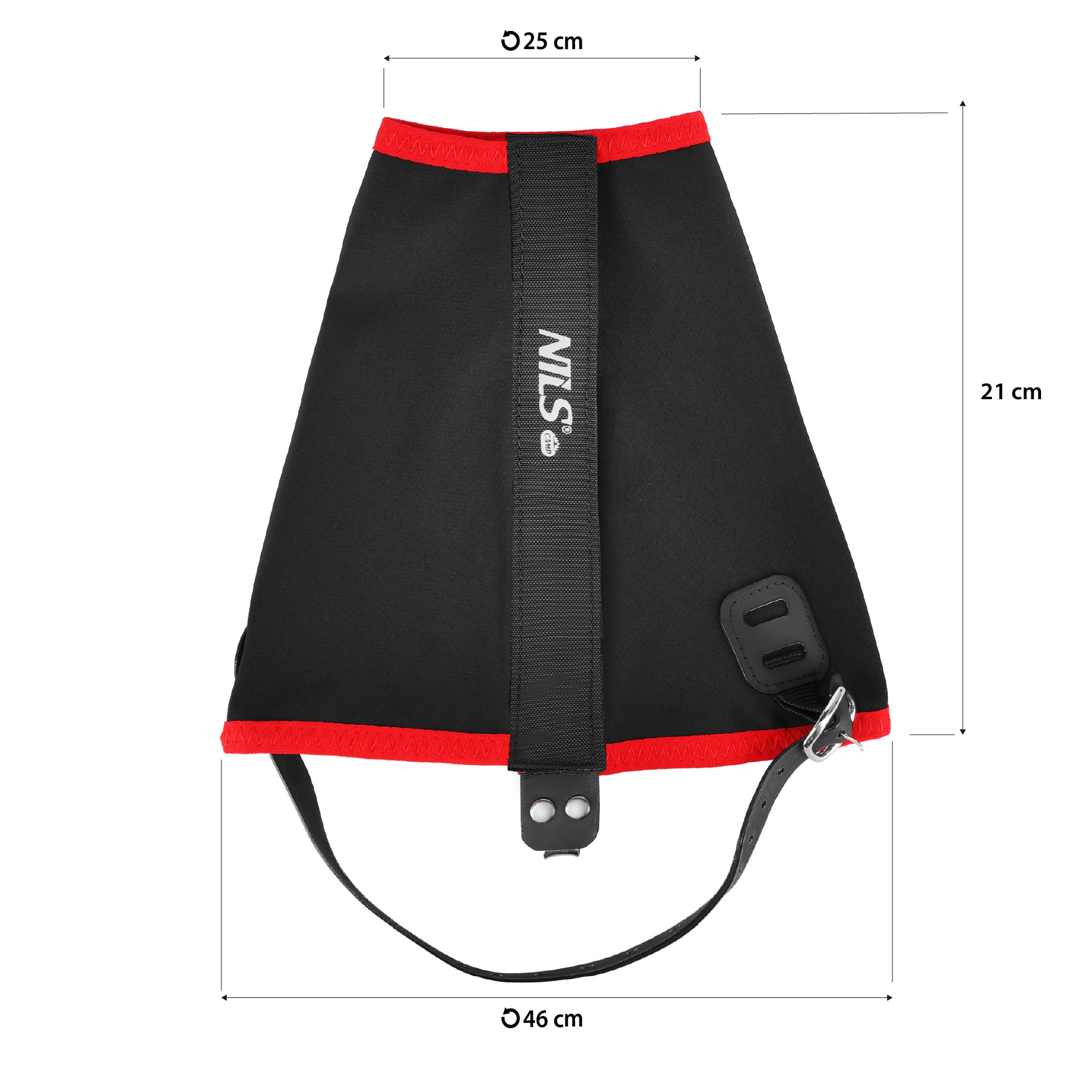 NC17113 STUPTUTY BIEGOWE CZARNO-CZERWONE NILS CAMP NC17113 STUPTUTY BIEGOWE CZARNO-CZERWONE NILS CAMP