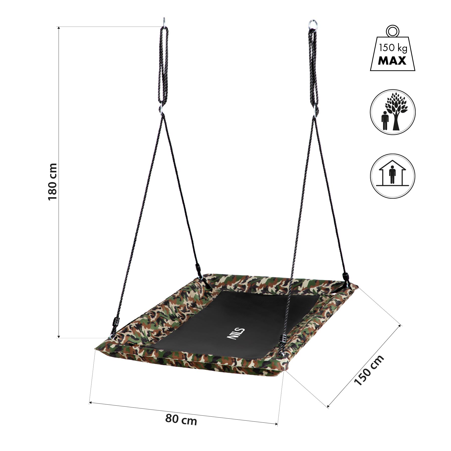 NB5043 BOCIANIE GNIAZDO HUŚTAWKA MORO NILS NB5043 BOCIANIE GNIAZDO HUŚTAWKA MORO NILS