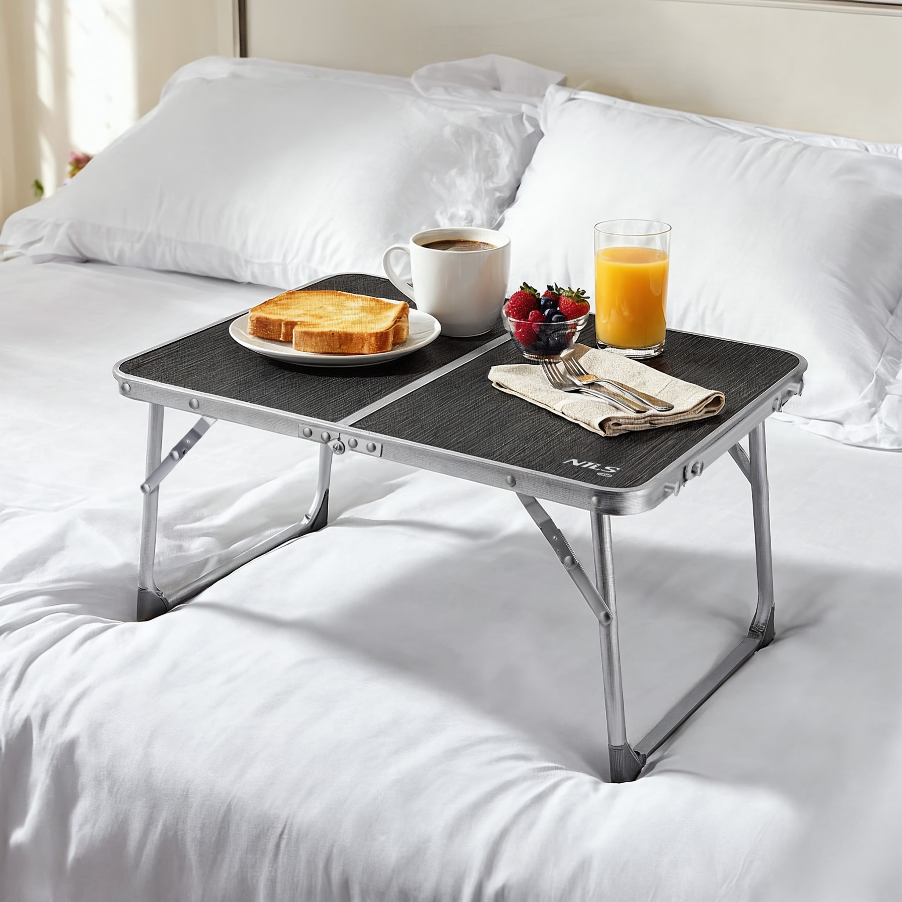 NC3402 STÓŁ TURYSTYCZNY SKŁADANY NISKI CIEMNOSZARY NILS CAMP NC3402 STÓŁ TURYSTYCZNY SKŁADANY NISKI CIEMNOSZARY NILS CAMP