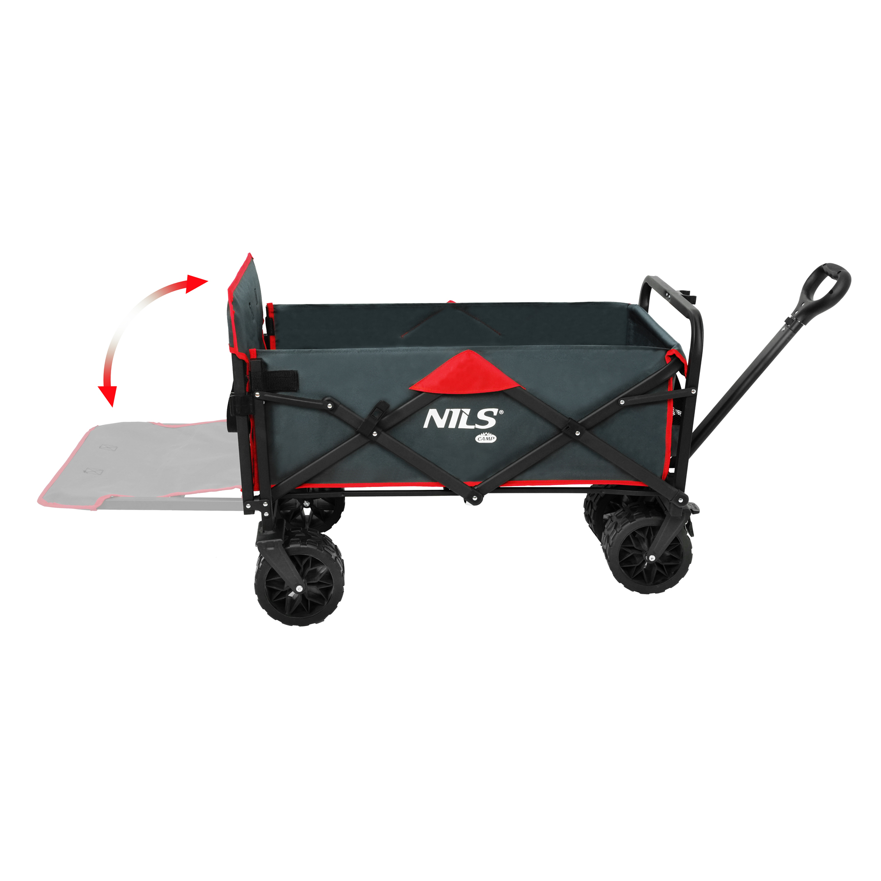 NC2601 WÓZEK ANTRACYT 160L NILS CAMP NC2601 WÓZEK ANTRACYT 160L NILS CAMP