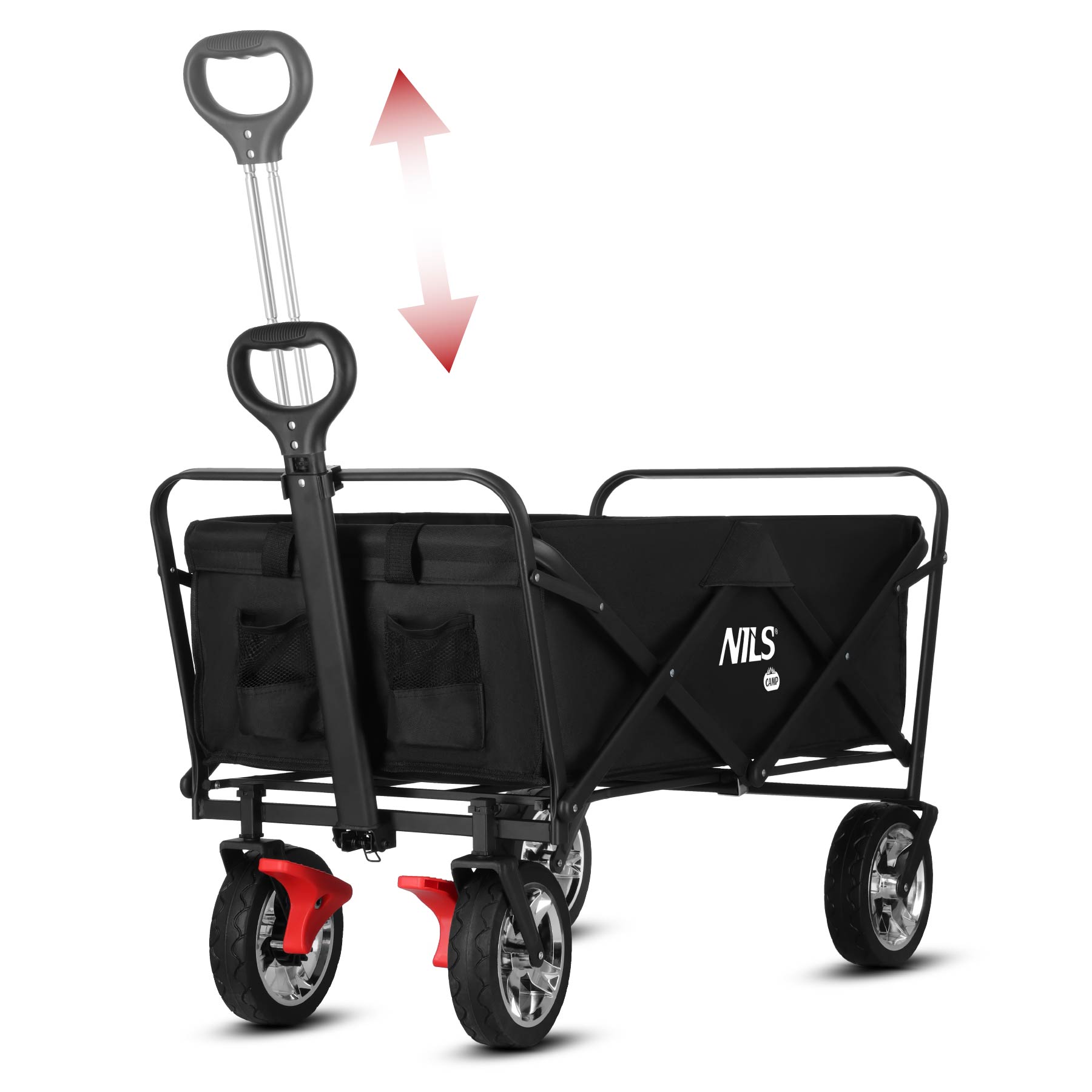 NC2603 WÓZEK CZARNY 120L NILS CAMP NC2603 WÓZEK CZARNY 120L NILS CAMP