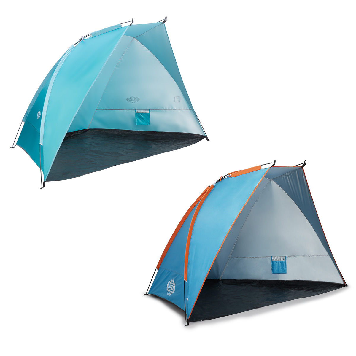 NC8030 TURKUSOWY NAMIOT PLAŻOWY 260X120X120 CM NILS