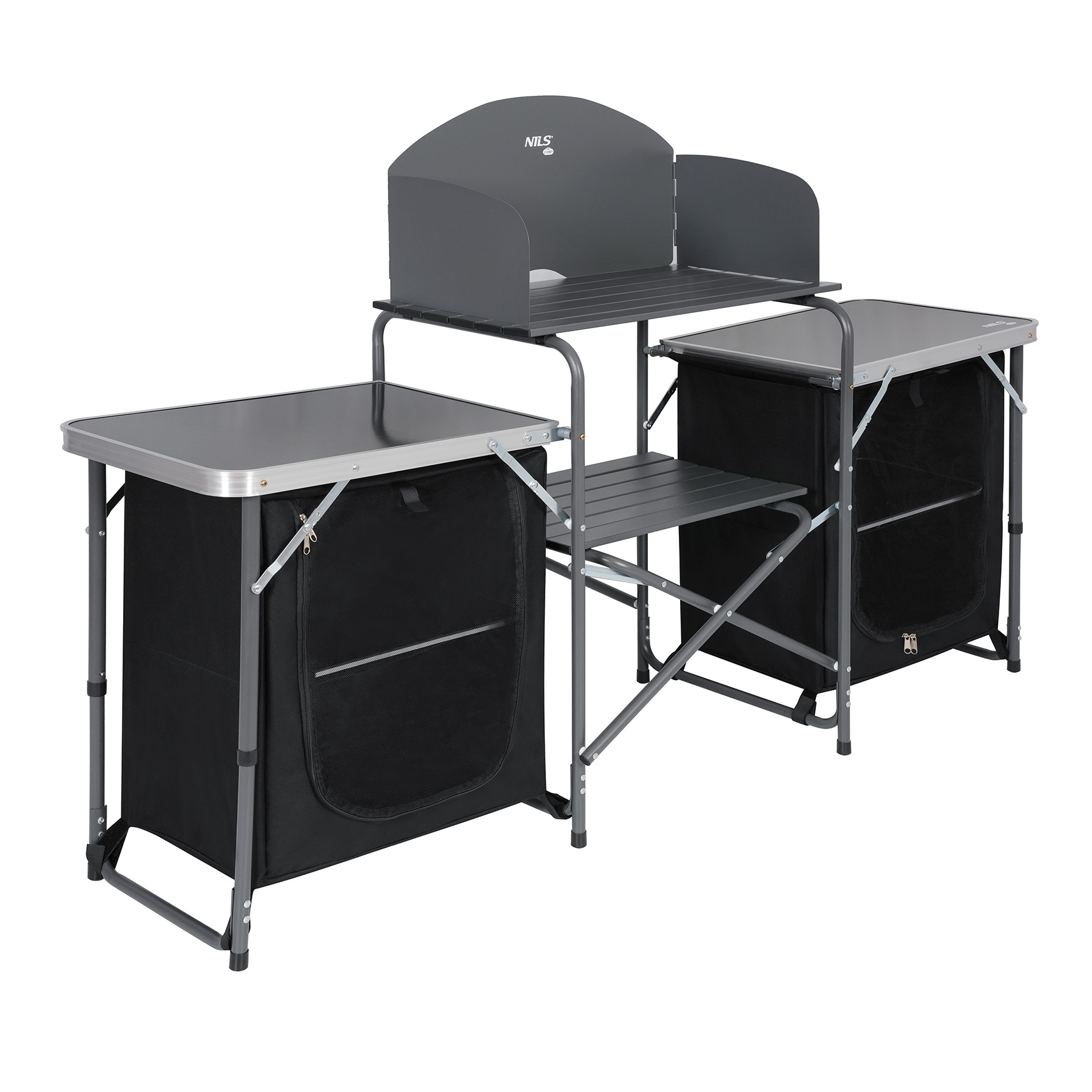 NC3032 SZAFKA TURYSTYCZNA SKŁADANA Z BLATEM NILS CAMP