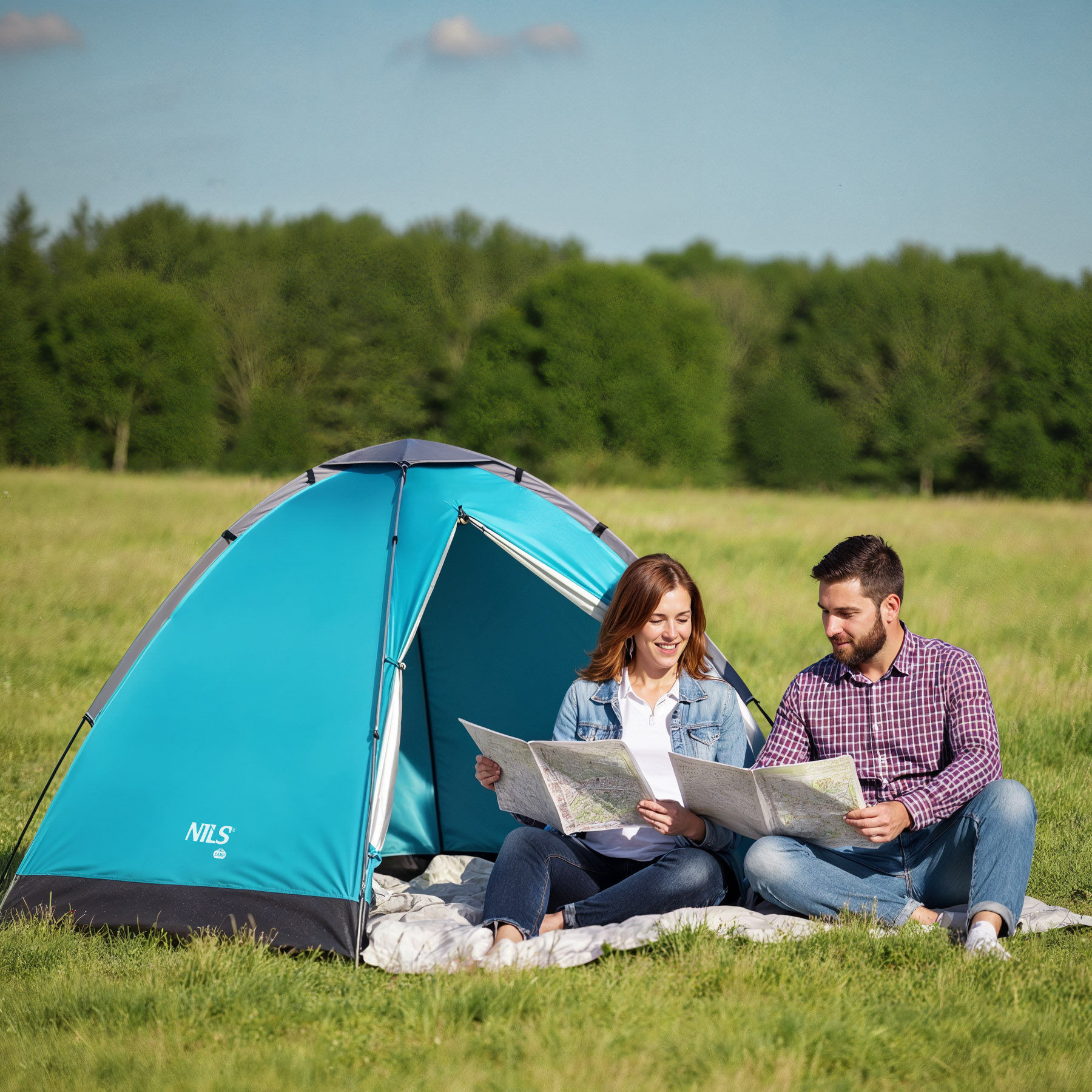 NC3021 NAMIOT KEMPINGOWY NIEBIESKI NILS CAMP NC3021 NAMIOT KEMPINGOWY NIEBIESKI NILS CAMP