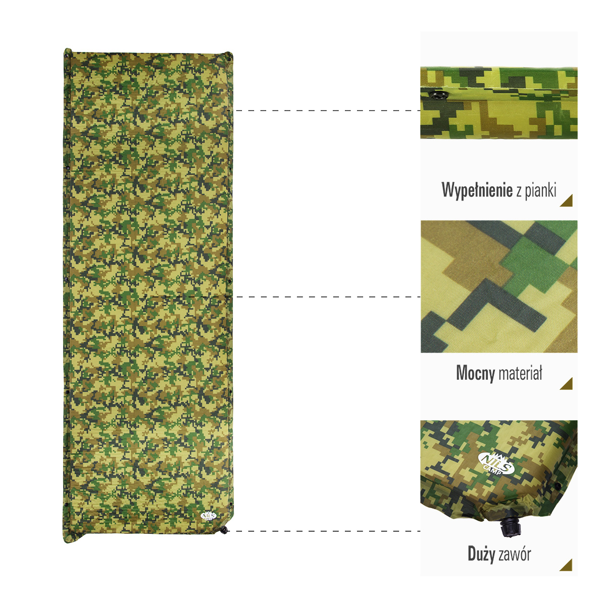 NC4050 MORO MATA SAMOPOMPUJĄCA NILS CAMP NC4050 MORO MATA SAMOPOMPUJĄCA NILS CAMP