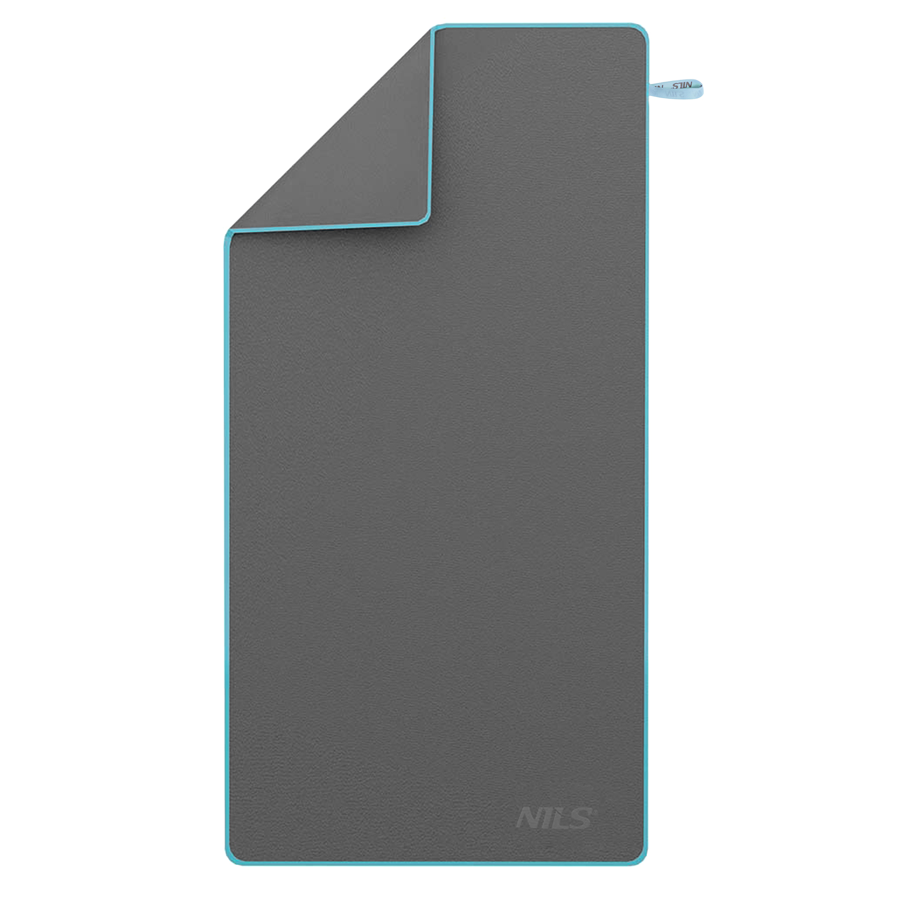 NCR13 RĘCZNIK Z MIKROFIBRY SZARY 200X90 cm NILS