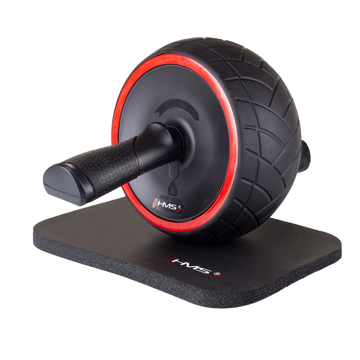 KA08 GRAY ABS AUTOMATYCZNE KOŁO DO ĆWICZEŃ MIĘŚNI BRZUCHA Z WYŚWIETLACZEM LCD I ŁADOWANIEM HMS