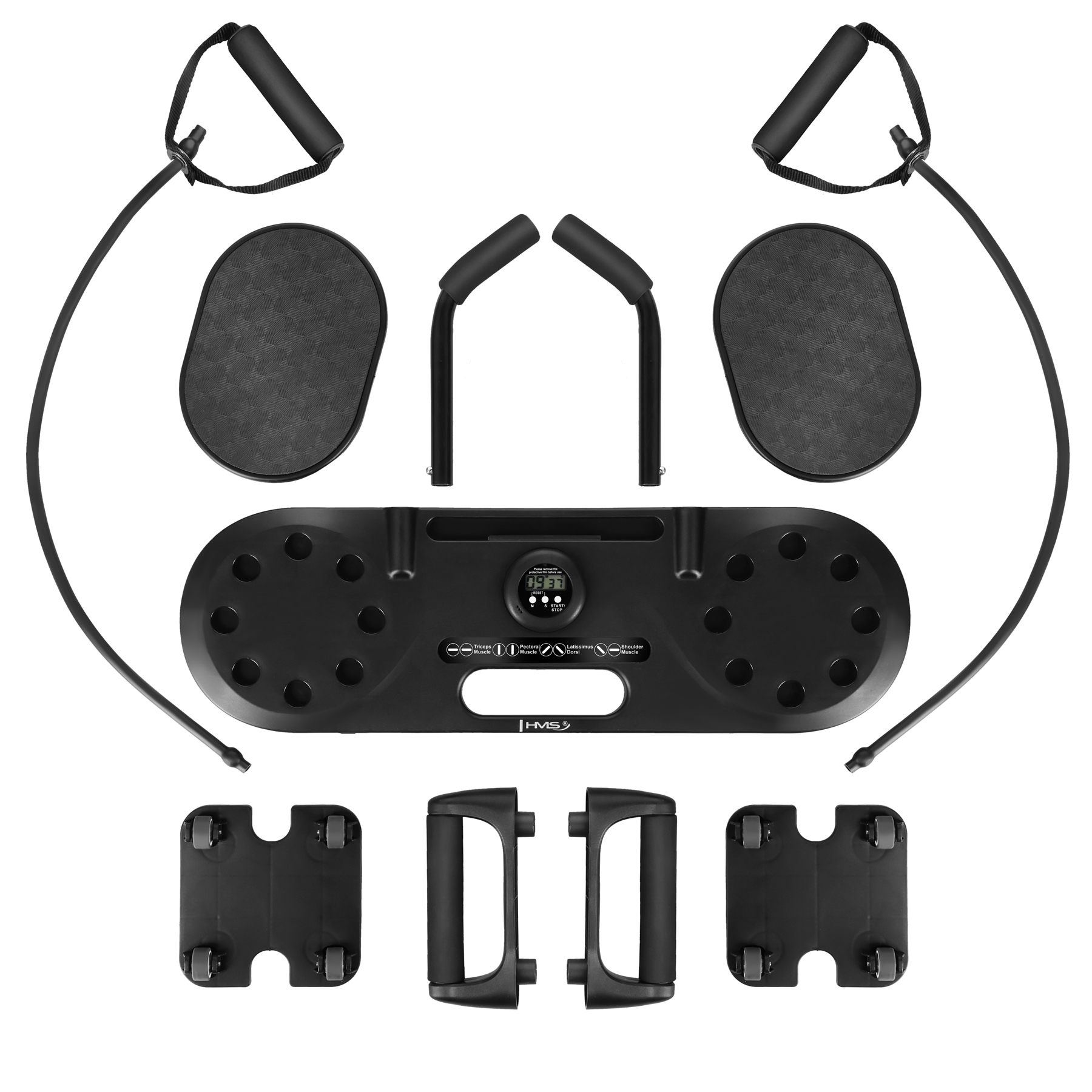 DD501 DRĄŻEK ROZPOROWY DO PODCIĄGANIA Z POCZWÓRNYM WSPARCIEM I LICZNIKIEM HMS