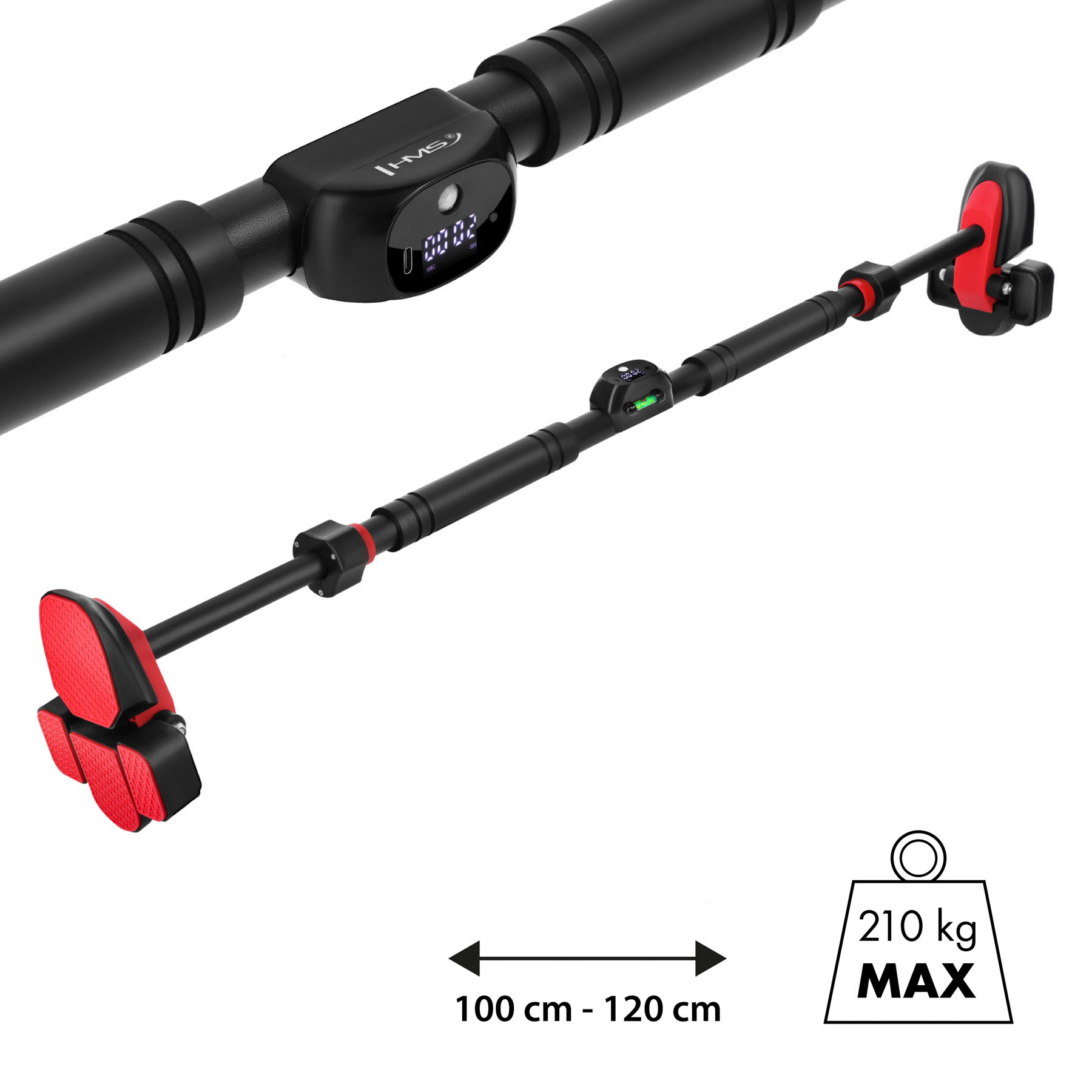 DD501 DRĄŻEK ROZPOROWY DO PODCIĄGANIA Z POCZWÓRNYM WSPARCIEM I LICZNIKIEM HMS DD501 DRĄŻEK ROZPOROWY DO PODCIĄGANIA Z POCZWÓRNYM WSPARCIEM I LICZNIKIEM HMS