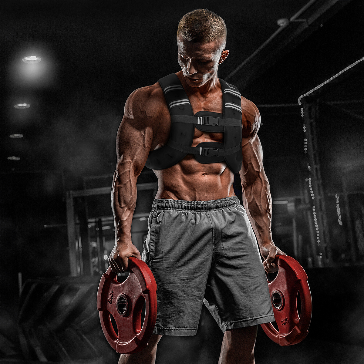 KTO08 KAMIZELKA TRENINGOWA Z OBCIĄŻENIEM 8 KG HMS KTO08 KAMIZELKA TRENINGOWA Z OBCIĄŻENIEM 8 KG HMS