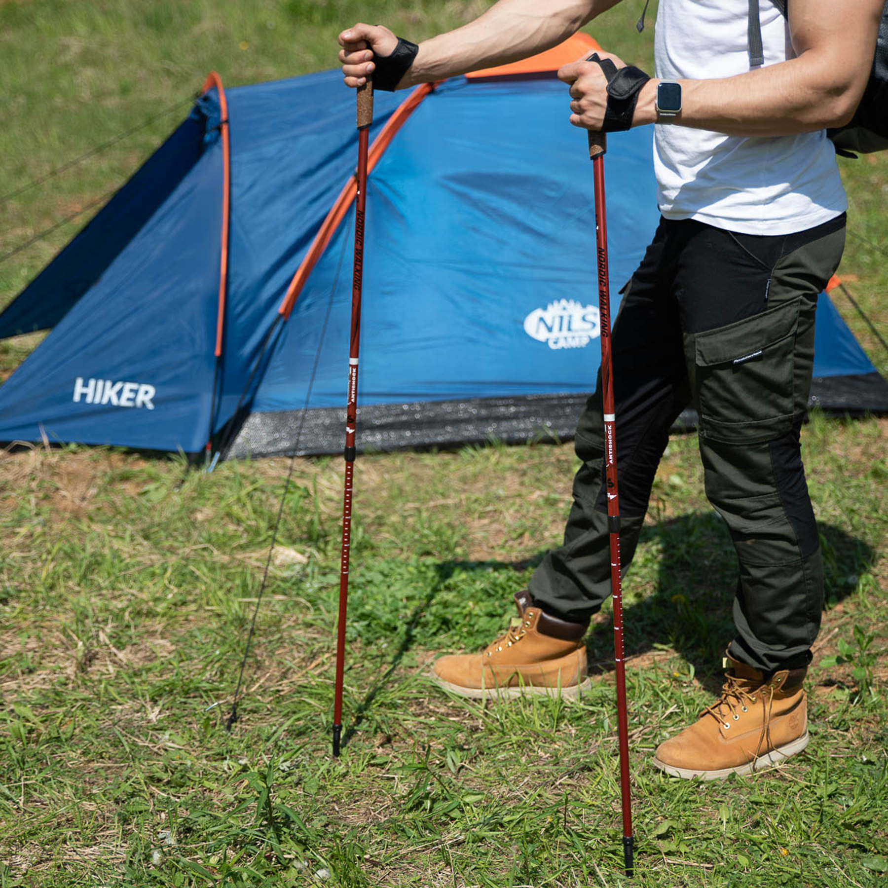 NW607 RED KIJE NORDIC WALKING NILS NW607 RED KIJE NORDIC WALKING NILS