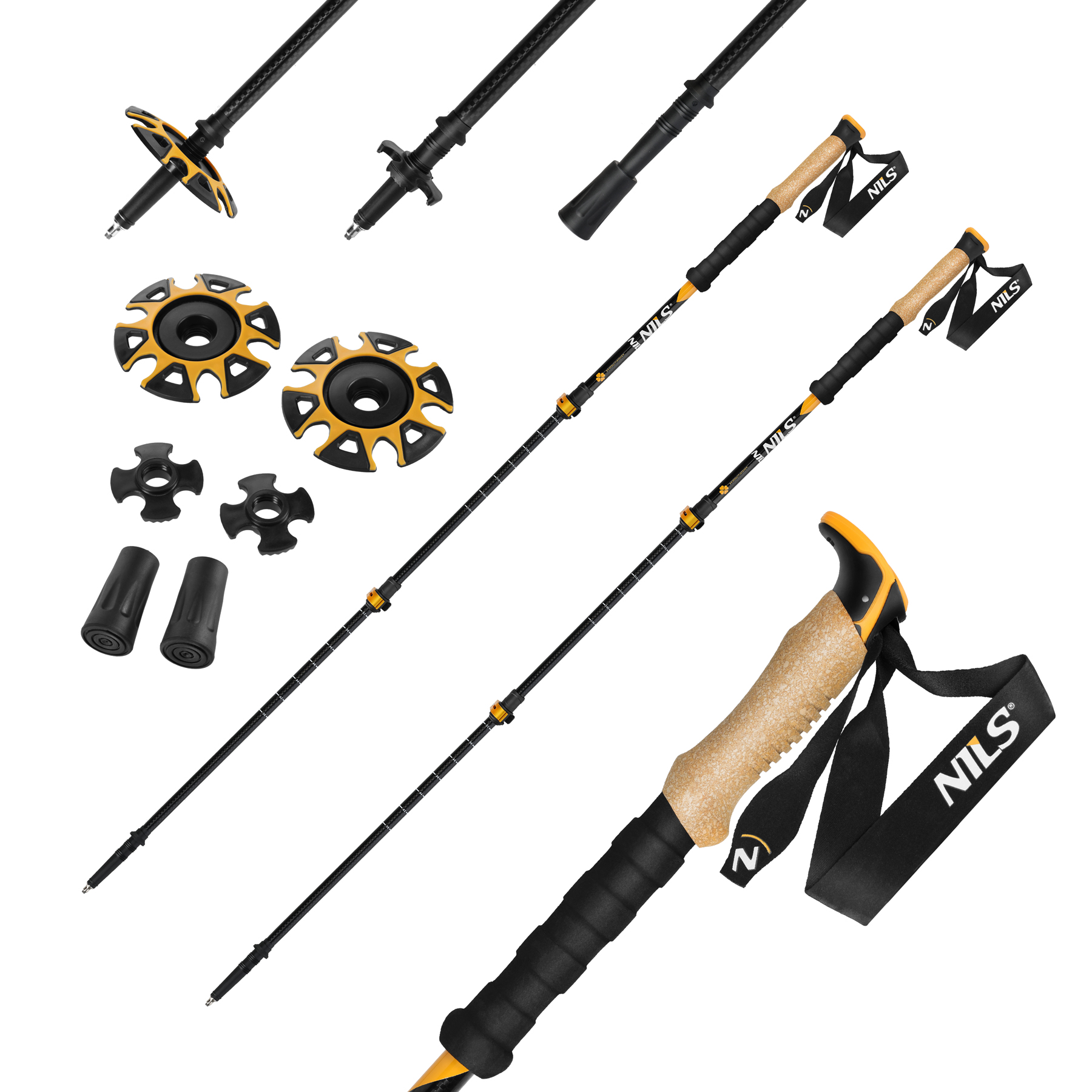 TK8605 KIJE TREKKINGOWE ALUMINIOWE NILS TK8605 KIJE TREKKINGOWE ALUMINIOWE NILS