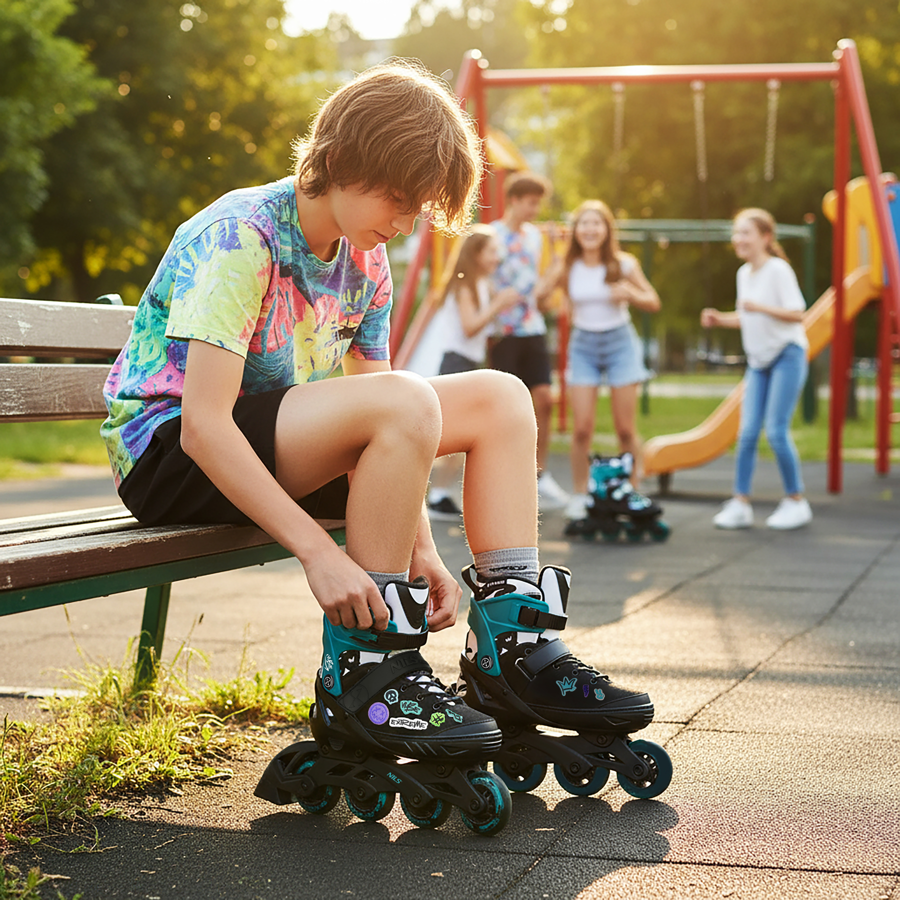 NA2053A ŁYŻWOROLKI VIBE TURKUSOWE ROZM. L(40-43) NILS EXTREME NA2053A ŁYŻWOROLKI VIBE TURKUSOWE ROZM. L(40-43) NILS EXTREME