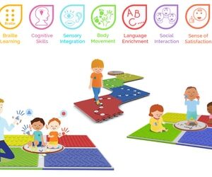 Edukacyjna mata brajlowska reach & match®