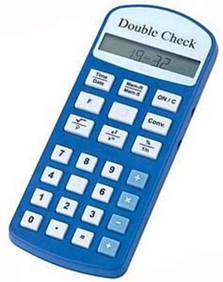 Double check – mówiący kalkulator