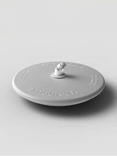 Końcówka dakota disk do białej laski - na nieutwardzone szlaki
