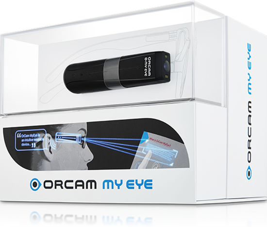 Kompaktowa lupa cyfrowa orcam myeye 2 + okulary