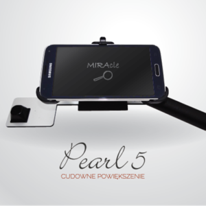 Miracle pearl 5 - lupa elektroniczna z udźwiękowionym smartfonem samsung