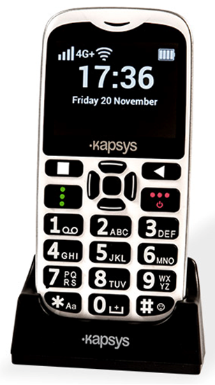 Kapsys minivision2+ - telefon dla osób niewidomych Kapsys minivision2+ - telefon dla osób niewidomych