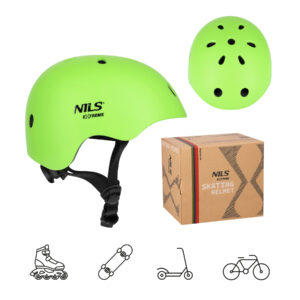 Mt301 kask zielony s(52-56cm) nils extreme