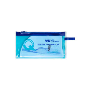 Nqc jednokolorowy bl01 jasnoniebieski czepek silikonowy nils aqua